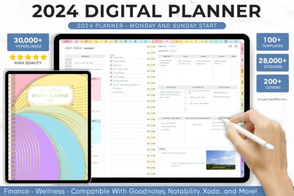THE ULTIMATE 2024 Digital Planner