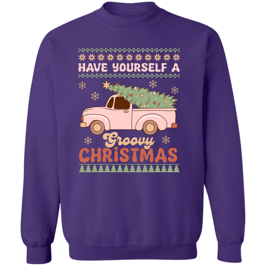 Have Yourself A Groovy Christmas Sweatshirt