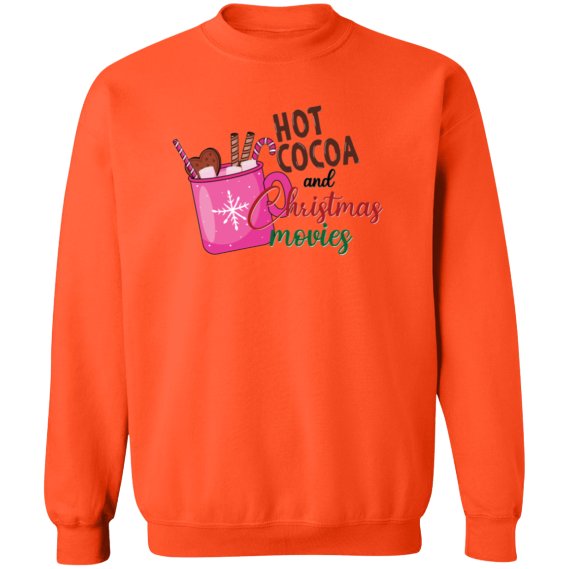 Hot Cocoa & Christmas Movies Sweatshirt
