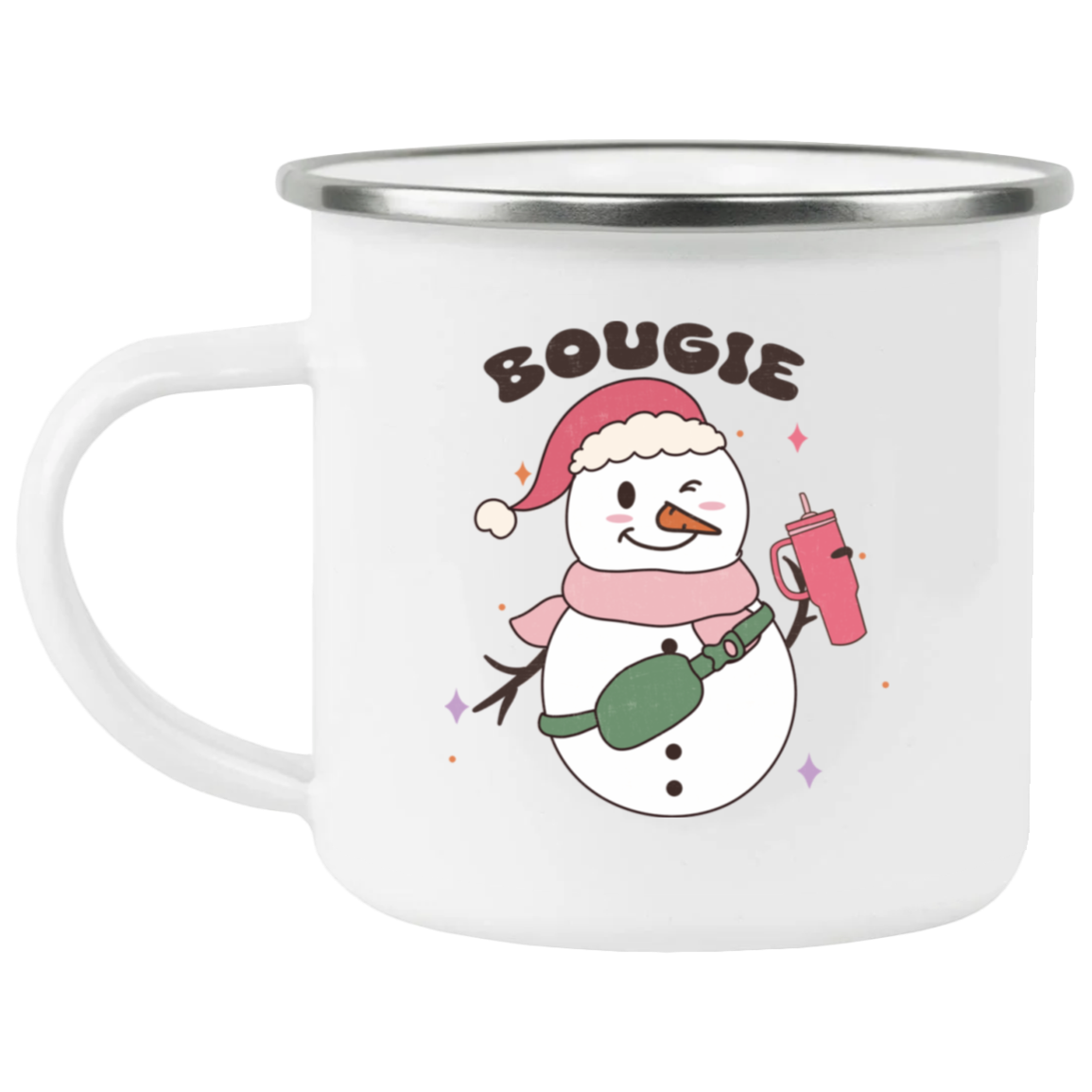 Bougie Snowman  Mug