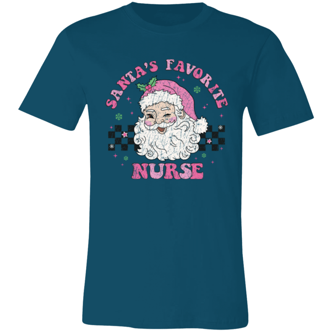 Santa's Favorite Nurse Shirt