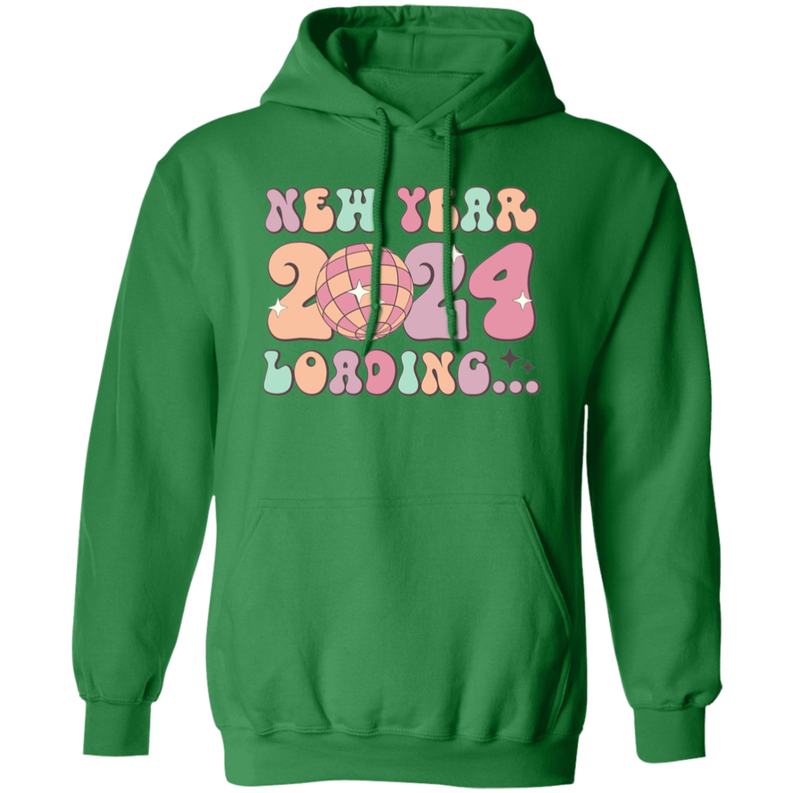 New Year 2024 Loading Hoodie