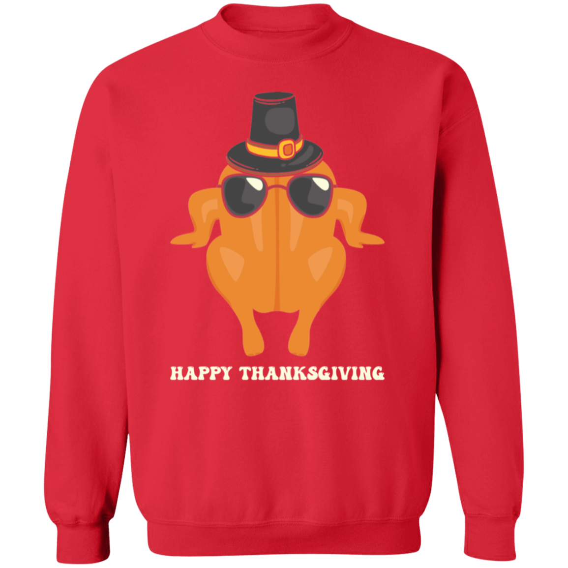 Happy Thanksgiving Turkey Sweatshirt
