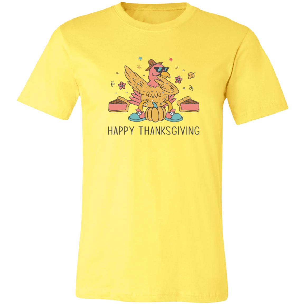 Happy Thanksgiving  Cool Turkey Shirt