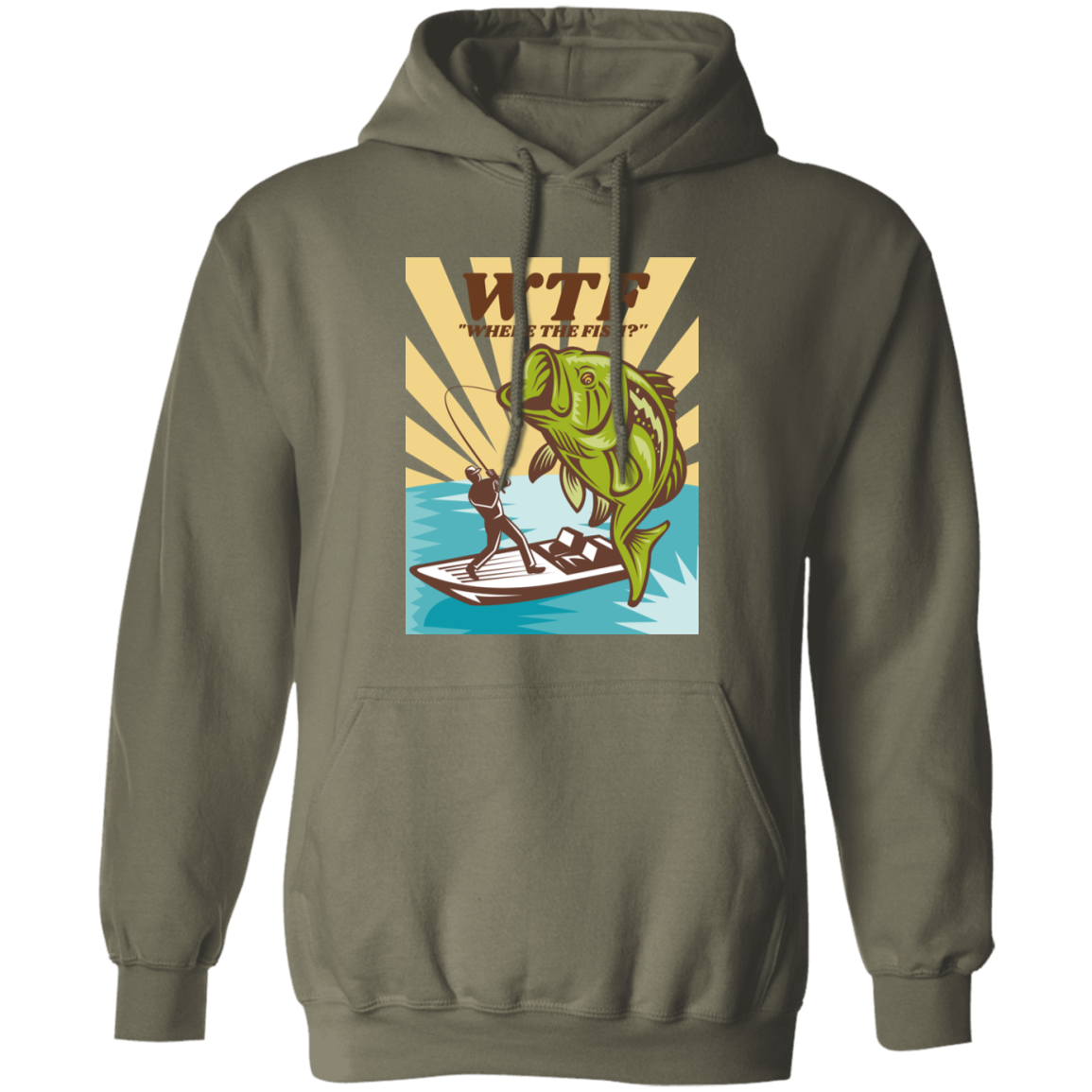 WTf Where The Fish? Hoodie