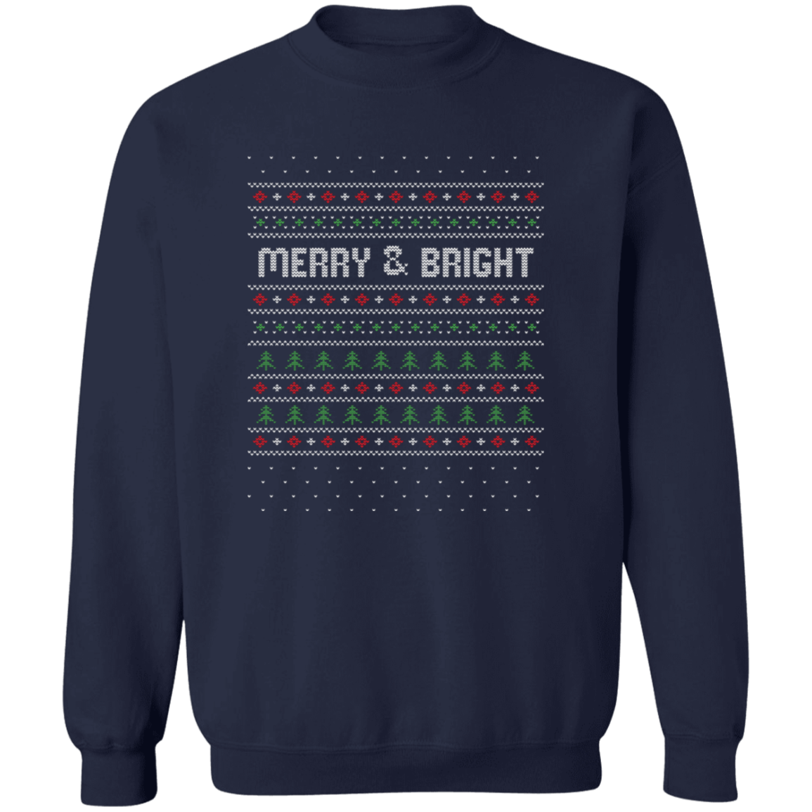 Merry & Bright Christmas Sweatshirt