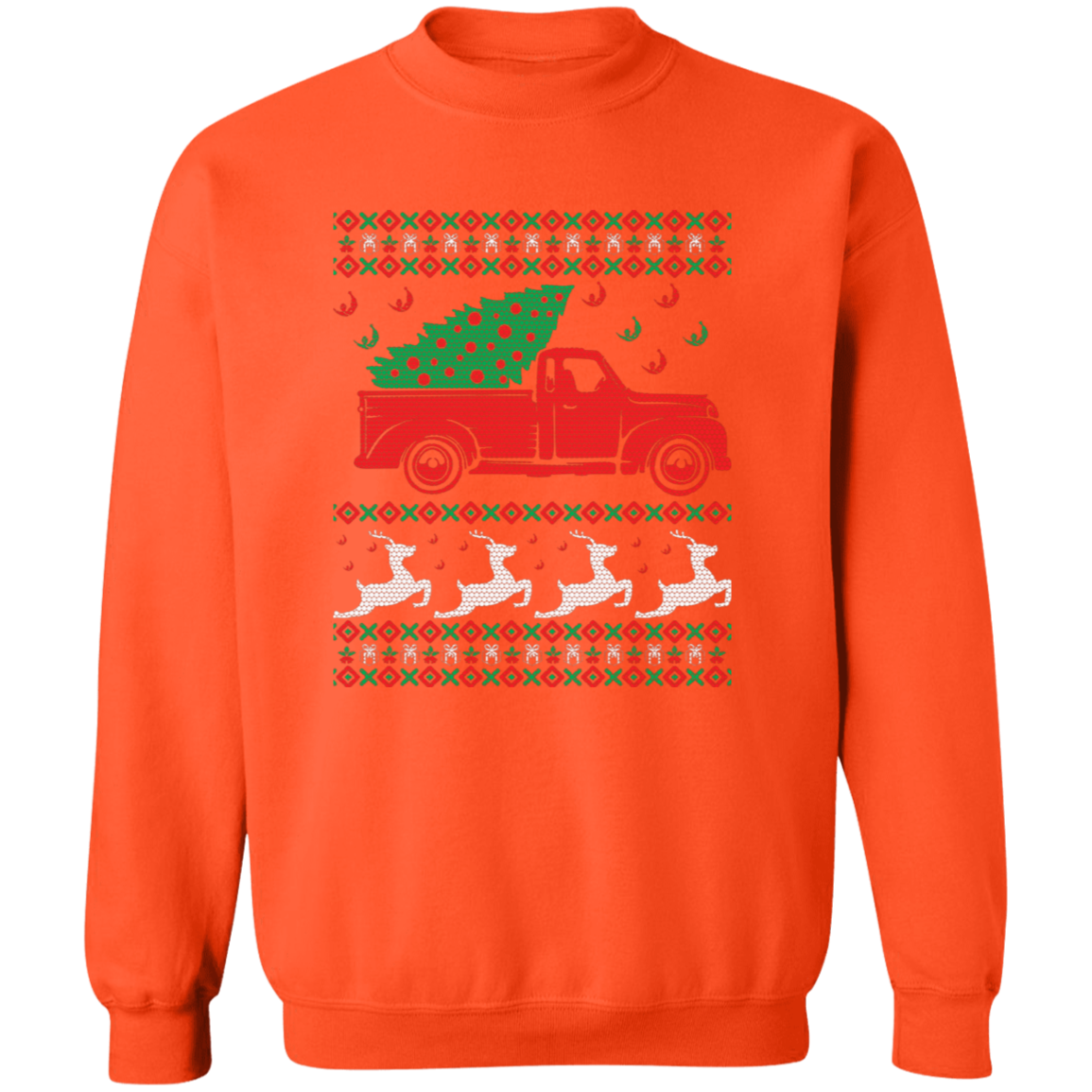 Christmas Farm Truck Sweatshirt
