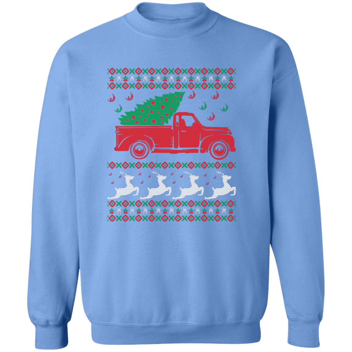Christmas Farm Truck Sweatshirt