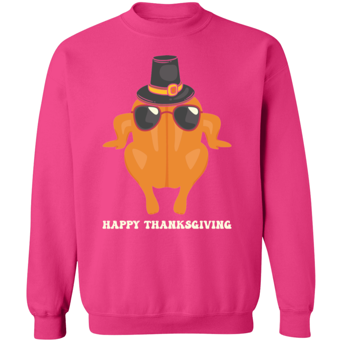 Happy Thanksgiving Turkey Sweatshirt