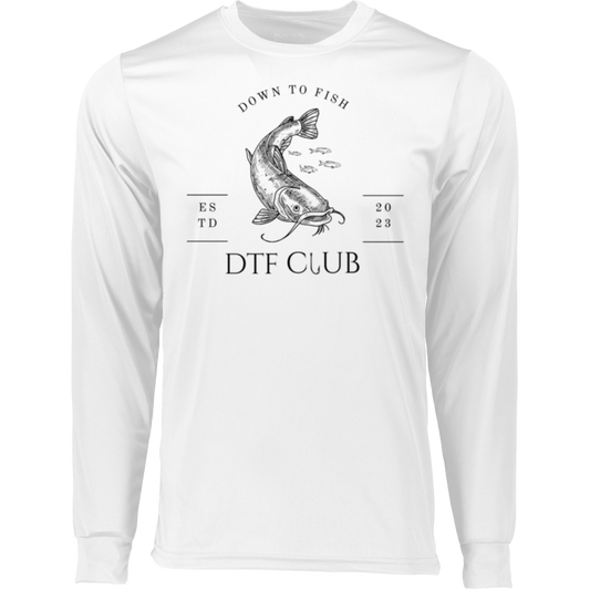 DTF Down to Fish Moisture Wicking Long Sleeve Shirt